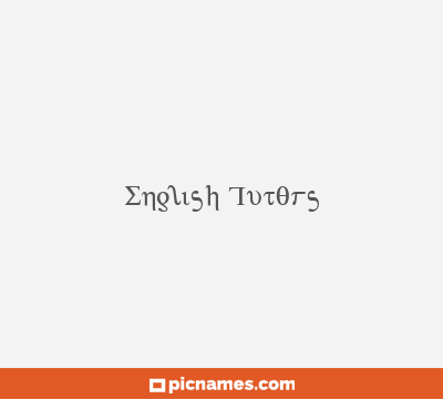 English Tutors